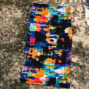 Colorful Abstract Women's Skirt